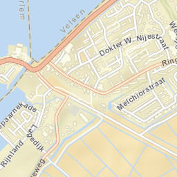 Spaarndam-Oost Street Map