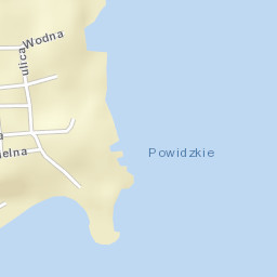 Powidz Street Map