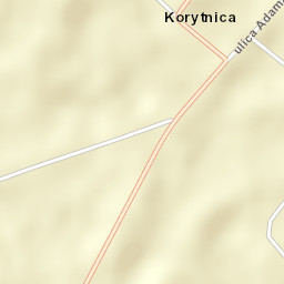 Korytnica Street Map
