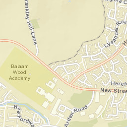 New Street, Rubery, Birmingham, West Street Map