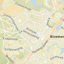 Bloemendaal Street Map
