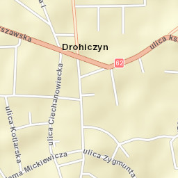 Drohiczyn Street Map