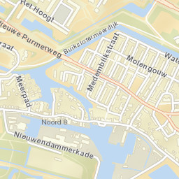 Nieuwendam Street Map