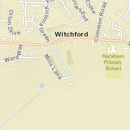Witchford Street Map