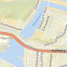 Halfweg Street Map