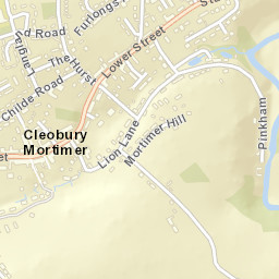 Cleobury Mortimer Street Map