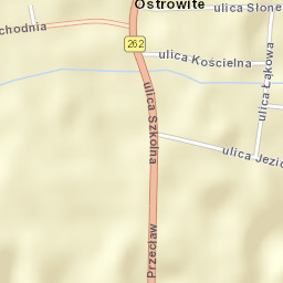 Ostrowite Street Map