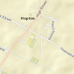 17 Nethergate Street, Hopton, Diss, Suffolk Street Map