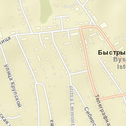 Bystryy Istok Street Map