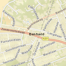 Bentveld Street Map