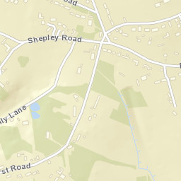 Barnt Green Street Map