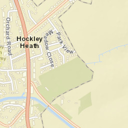 Hockley Heath Street Map