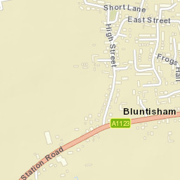 Bluntisham Street Map