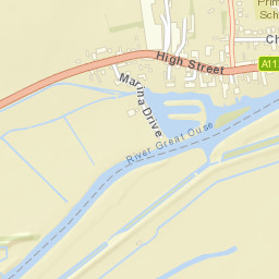 Earith Street Map