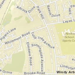 11-12 Elmdene Road, Kenilworth, Warwickshire Street Map