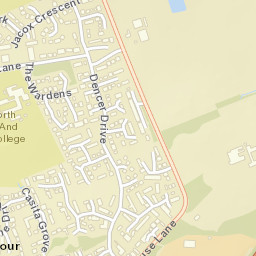 17 Lindisfarne Drive, Kenilworth, Warwickshire Street Map