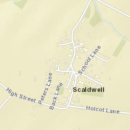 1 School Lane, Scaldwell, Northampton, Northamptonshire Street Map