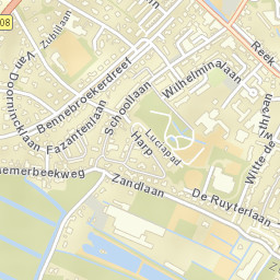 Bennebroek Street Map