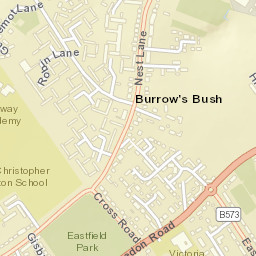 Nest Farm Road, Wellingborough, Northamptonshire Street Map