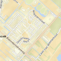 Zwaanshoek Street Map