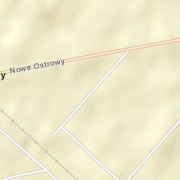 Nowe Ostrowy Street Map