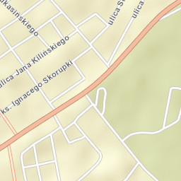 Zielonka Street Map
