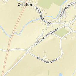 Orleton Street Map