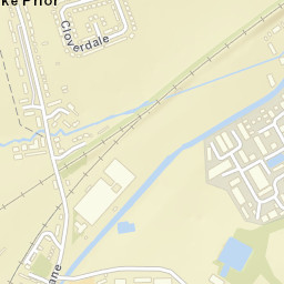 Stoke Prior Street Map