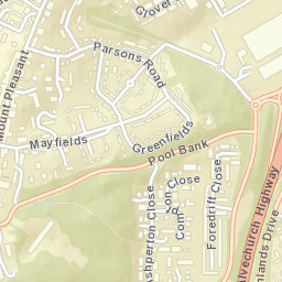 Coldfield Dr, Redditch, Worcestershire B98, UK Street Map