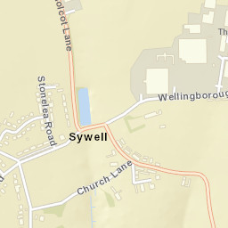 Sywell Street Map
