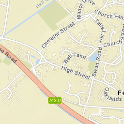 Fenstanton Street Map