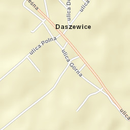 Daszewice Street Map