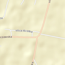 Młodzieszyn Street Map