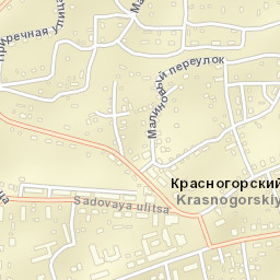 Krasnogorskoye Street Map