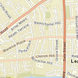 3 Regent Street, Leamington Spa, Warwickshire Street Map