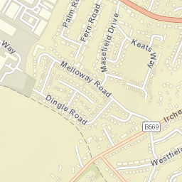 3 Saint Mark\'s Close, Rushden, Northamptonshire Street Map