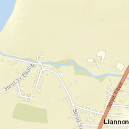 Heol-Yr-Esgob, Llanon, Ceredigion SY23, UK Street Map