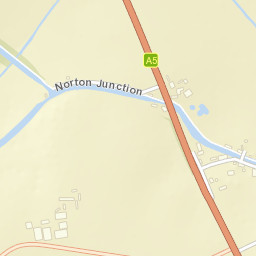 A5, Northampton, Northamptonshire NN6 Street Map