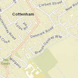 Cottenham Street Map