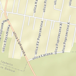 Hornówek Street Map