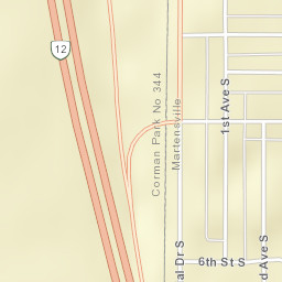 Martensville Street Map