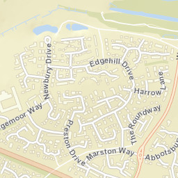 1 Middlewich Close, Daventry, Northamptonshire Street Map