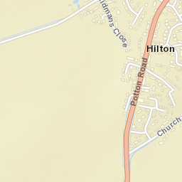 Hilton Street Map