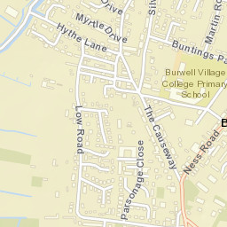 Burwell Street Map