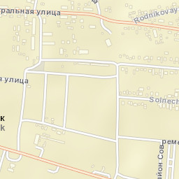 Dzerzhinsk Street Map