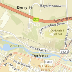 Priory Ln, Droitwich, Worcestershire WR9, UK Street Map