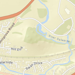 A38, Droitwich, Worcestershire WR9, UK Street Map