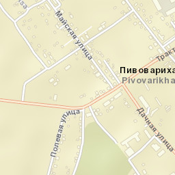 Pivovarikha Street Map