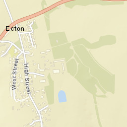 1 Church Way, Ecton, Northampton, Northamptonshire NN6 0QE, U Street Map