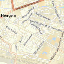 Hengelo Street Map
